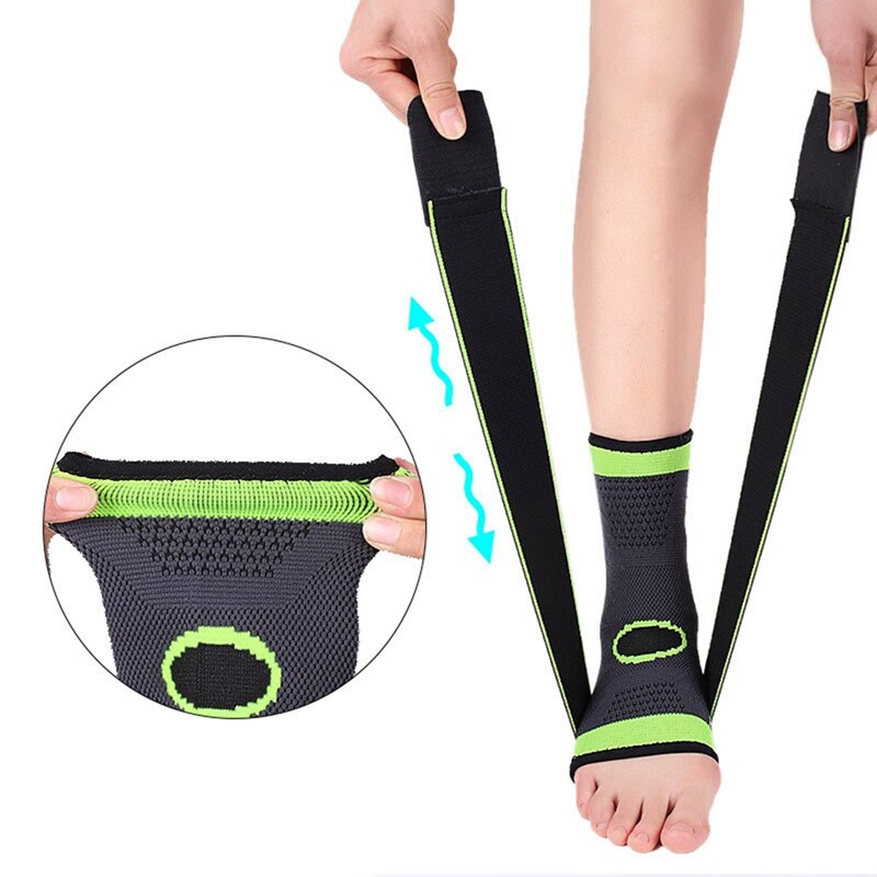 Vendaje presurizado 3D para el tobillo, soporte para muñeca, deportes, gimnasio, bádminton, Protector de tobillo, correa de pie, mangas, cinturón elástico, 1 ud.