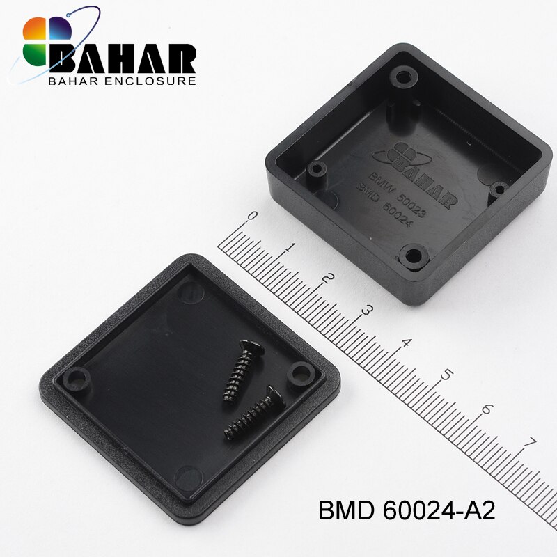 10 Stks/partij Abs Plastic Handheld Instrument Behuizingen 41*41*15 Mm Plastic Elektrische Junction Behuizing Elektronica Pcb Apparaat doos