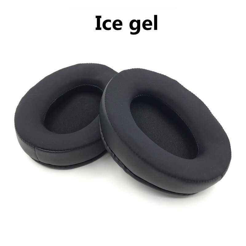 Almofadas de espuma macia para fones de ouvido, substituição de gel de gelo, rede proteica para kingston hyperx cloud mix flight alpha s, almofada 12.24
