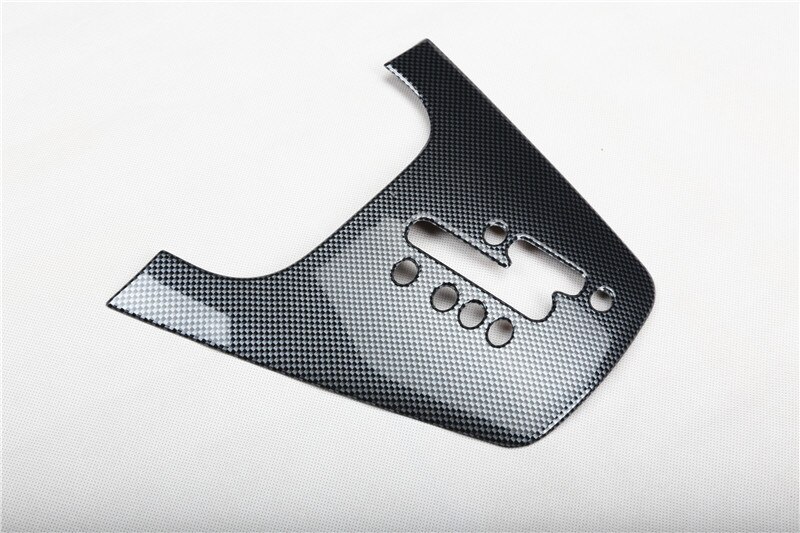 Lsrtw2017, fibra de carbono Abs, Panel de engranajes para coche, elevador de ventana, marco de ventilación para Hyundai Tucson 2006 2007: gear frame 2