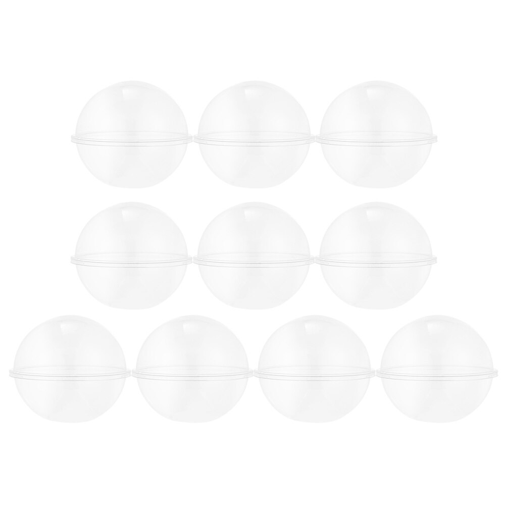 10 sztuk przezroczysty pojemnik na ciasto kształt pojemnik na ciasto przenośny mus okrągła robić ciasta pojemnik na ciasto (350ml styl): 13x13cm