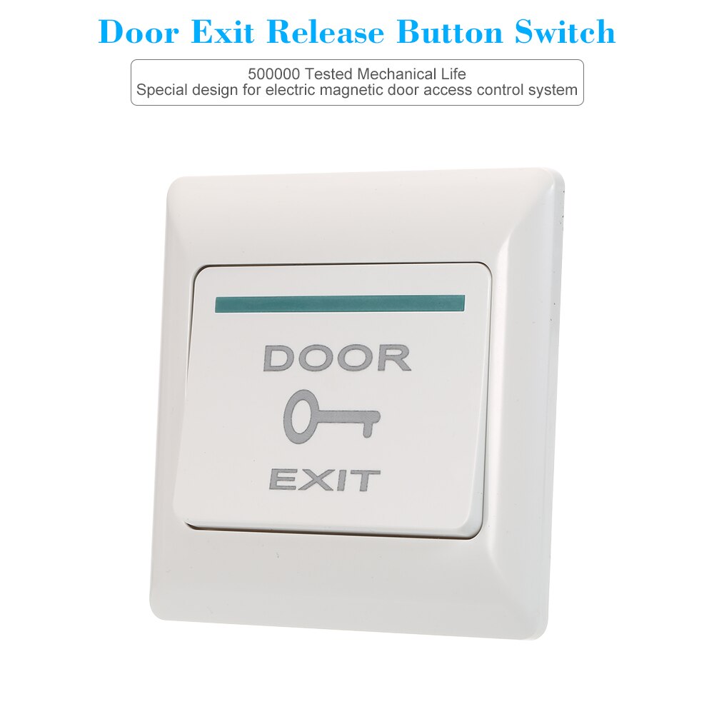 Door access control EXIT button automatically restroration push release for access system nomal open signal