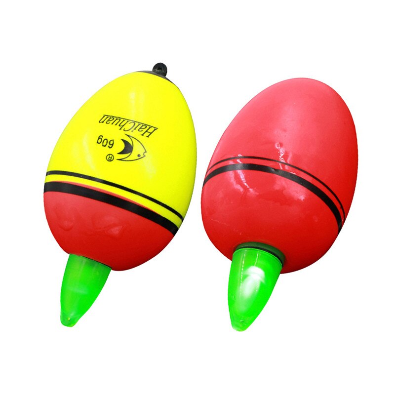 Night Light Glowing EVA Fishing Float Led Luminous Fishing Float Lighting Floats Tube Fishing Equipment Random Color 3
