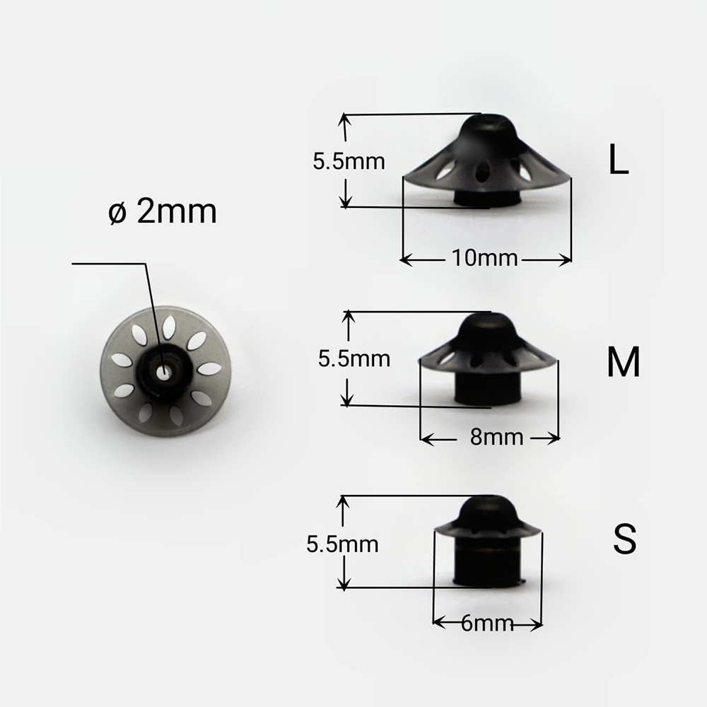 Phonak Silikon gemacht hörgerät offen Kuppel eartips kompatibel zu Phonak offene passen und RIC RITUS RIE Hörgerät