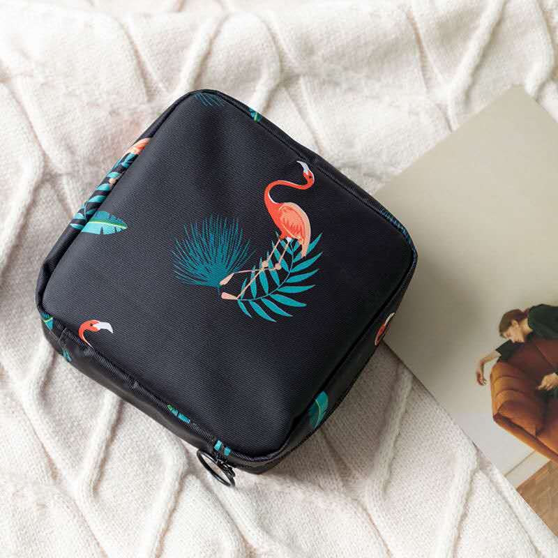 Mini Women's Make-up Bag travel Beauty kit Organizer Zipper Cosmetic Bag Toiletry Storage Bag