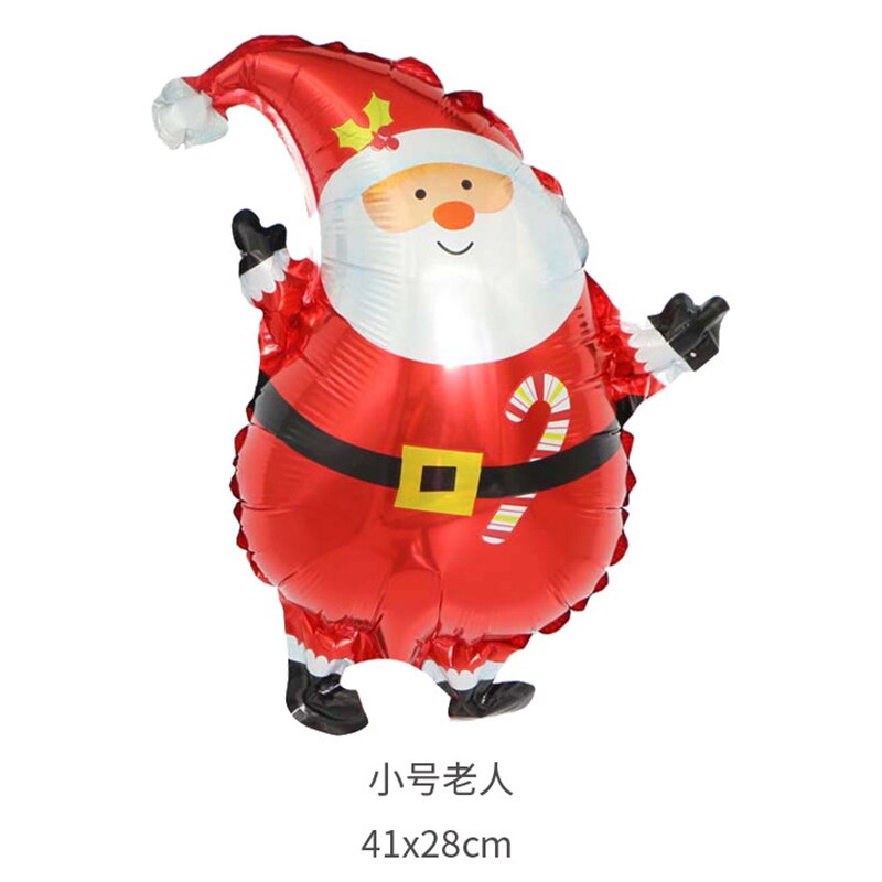 Joyeux noël ballon Santa Clause bonhomme de neige nouvel an noël ballons fête décoration fournitures noël Surpris ballon