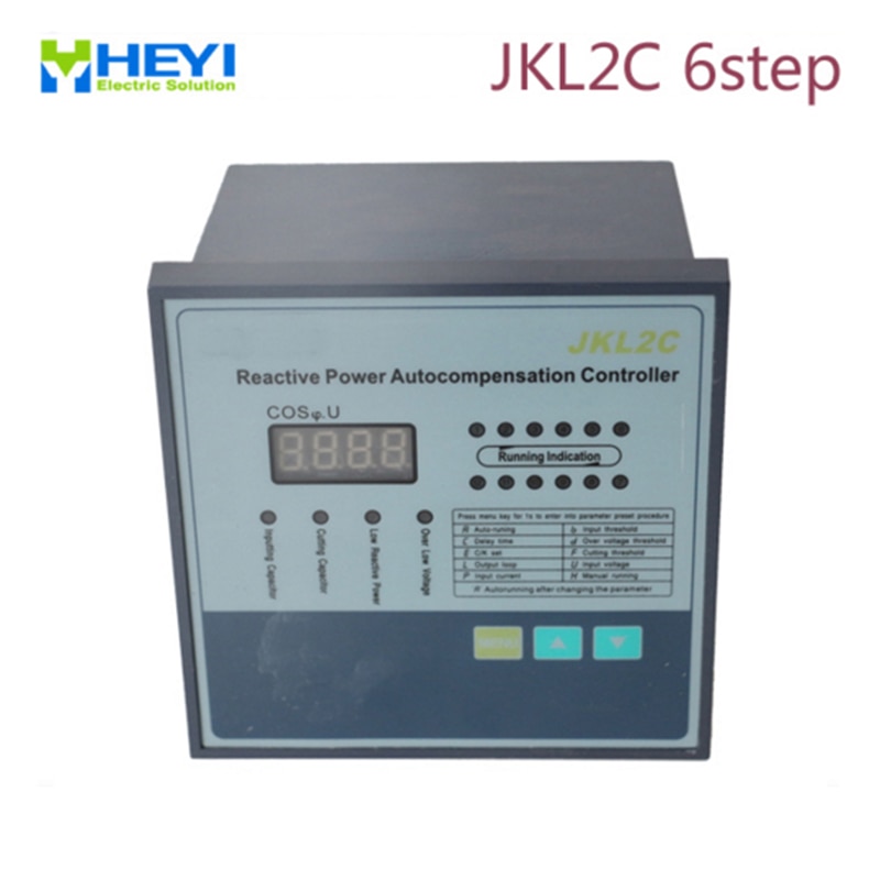 JKL2CReactive power compensatie controller 220v 50hz 6 stap