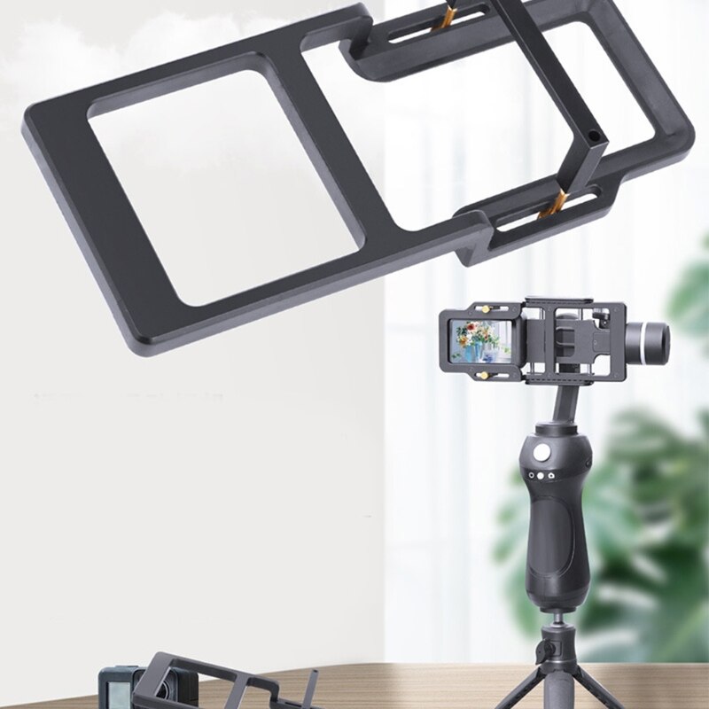 Abrazadera de cardán para cámara deportiva, estabilizador de garra estable, Clip adaptador duradero portátil de mano, Compatible con Gopro9/8