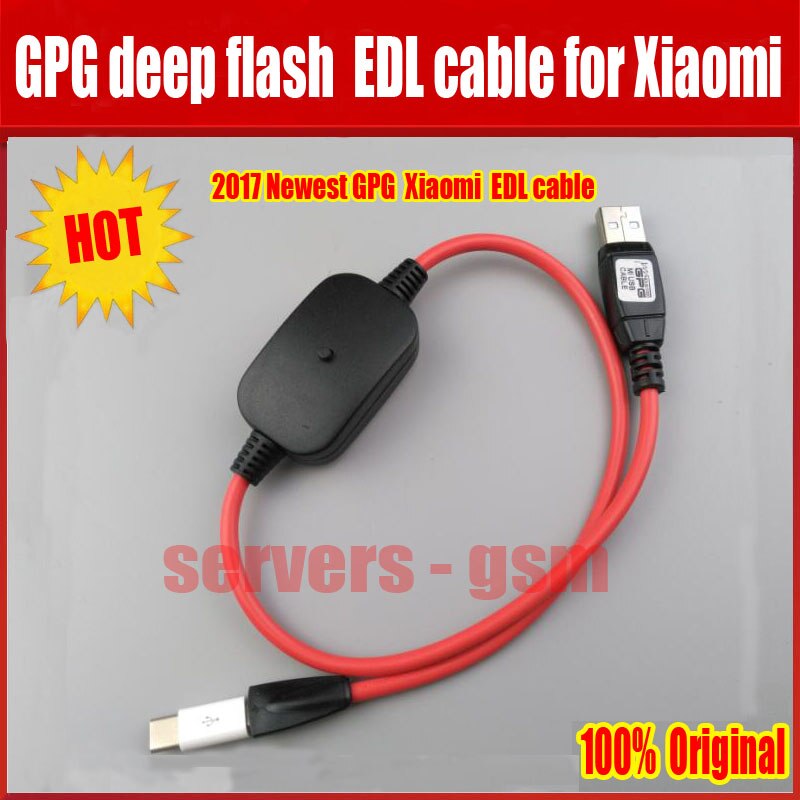 Newest GPG deep flash cable for Xiaomi mobile EDL cable for all Qualcomm phones into Deep Flash Mode