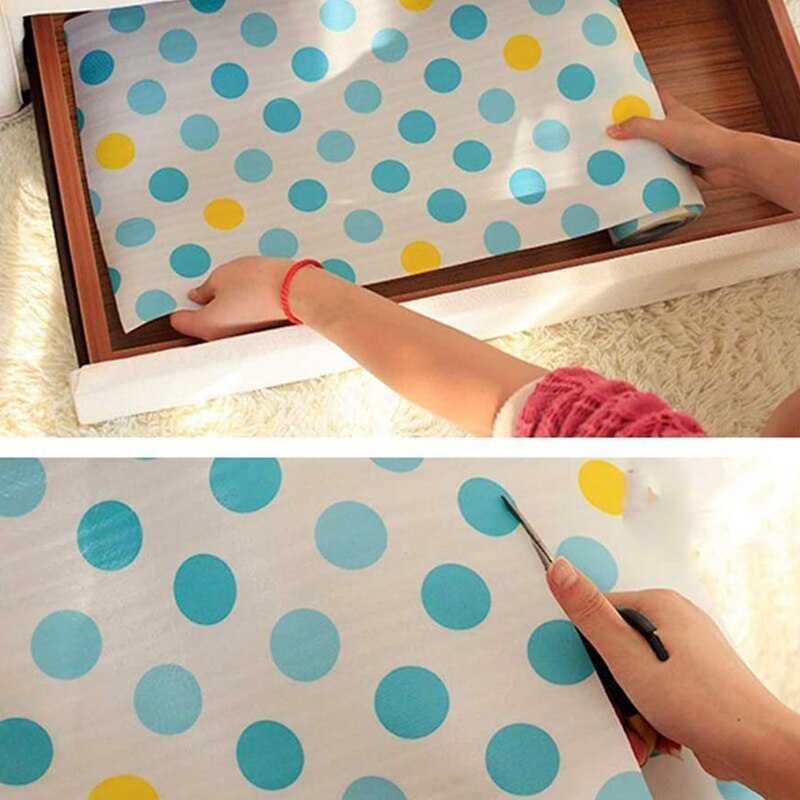 5 Rolls 30X300cm Drawer Pads Refrigerator Pad Wardrobe Mat Antifouling Moistureproof Pad Refrigerator Waterproof Mats