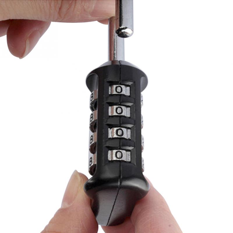 2Pcs Combination Lock 4 Digit Anti Rust Padlock Set Weatherproof Padlock Gate Gym Outdoor Storage Lock