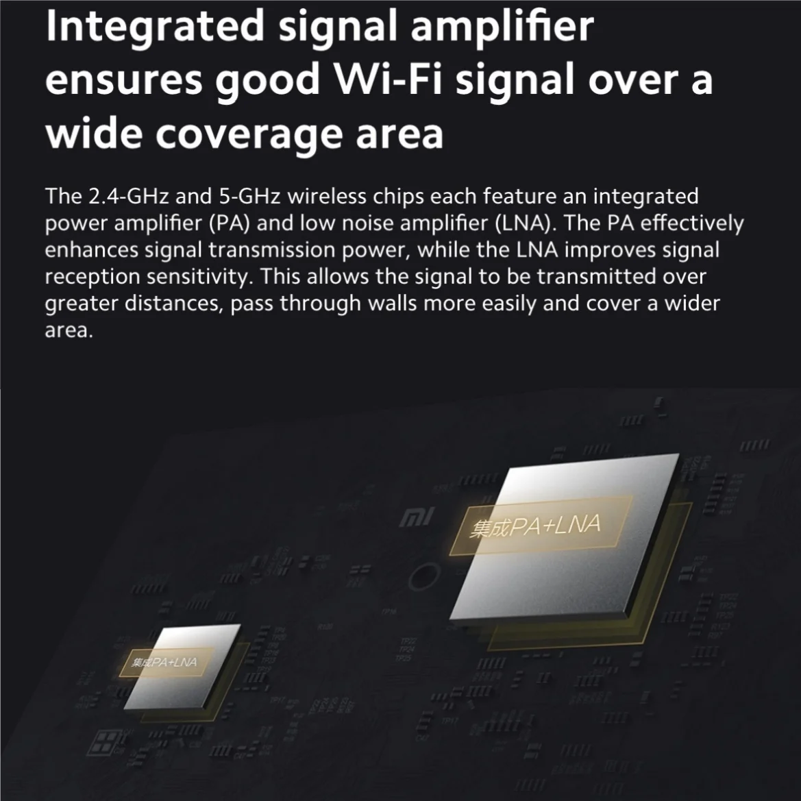 XIAOMI Mi Router 4A wersja gigabitowa AC1200 2,4 GHz 5 GHz WiFi 1167 mb/s Repeater 128 MB DDR3 High Gain 4 anteny przedłużacz sieci