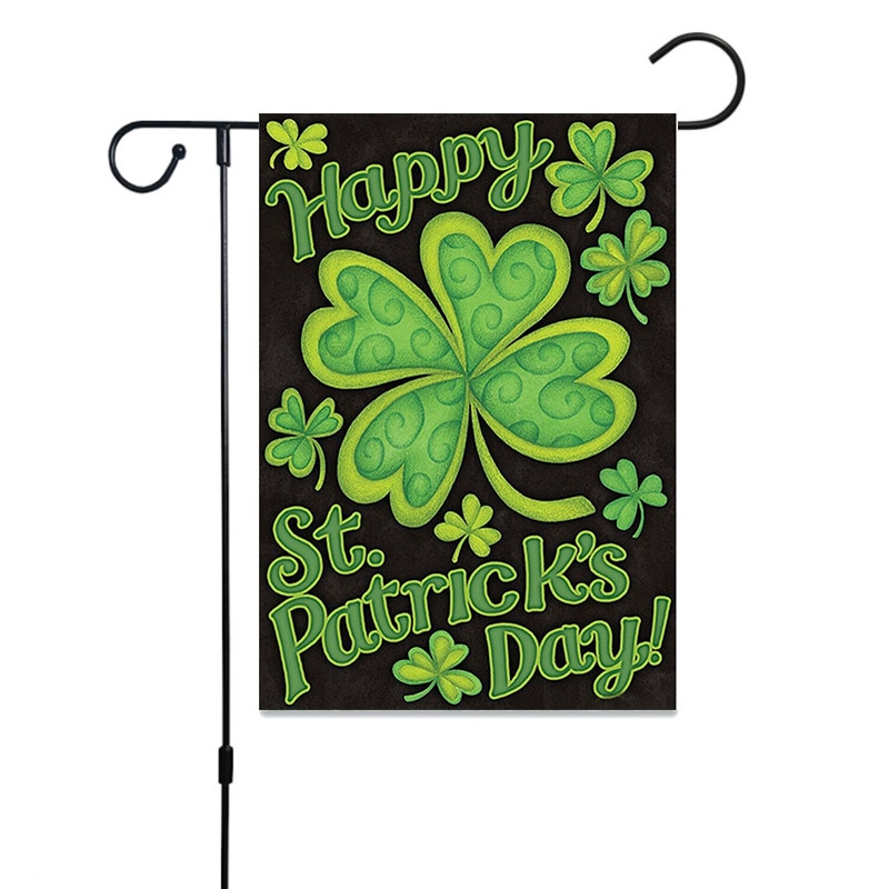 Irske st. patricks day mini yard banner haveflag med haveflag husindretning: H01