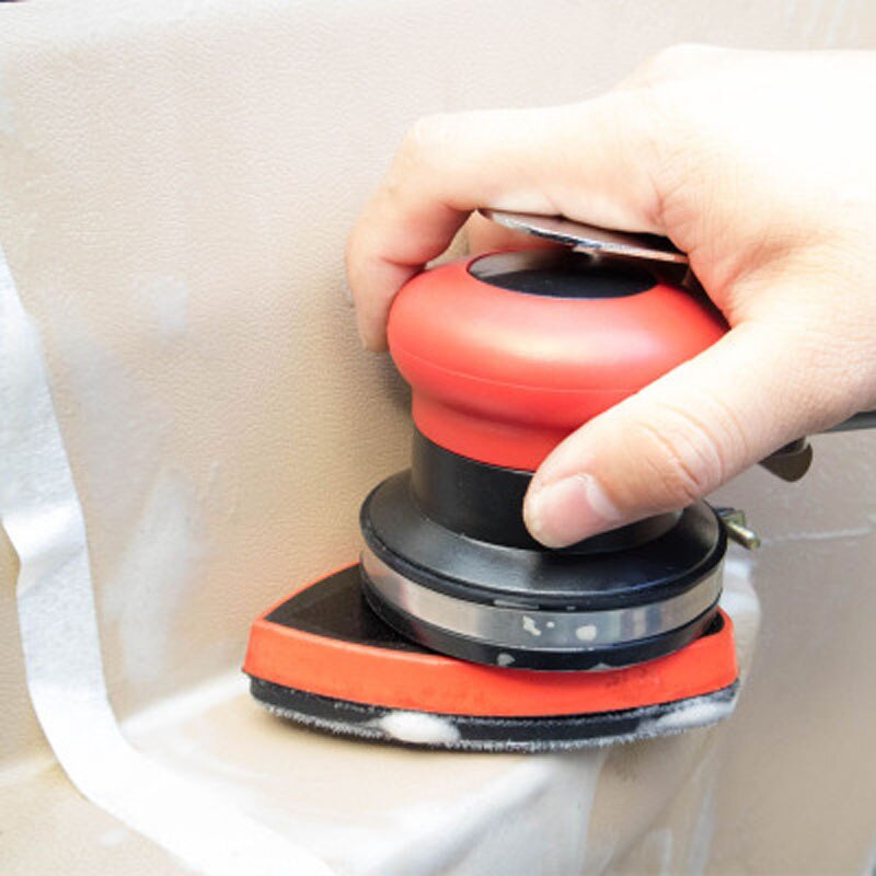 Pneumatic leather cleaning machine car interior cleaning machine triangle waxing machine polishing machine wind mill