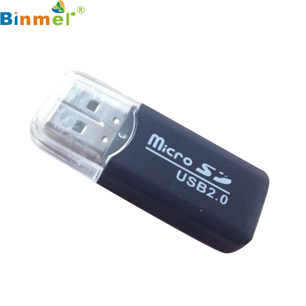 USB 2.0 Micro SD SDHC TF Flash Memory Card Reader Mini Adapter For Laptop LJJ1227