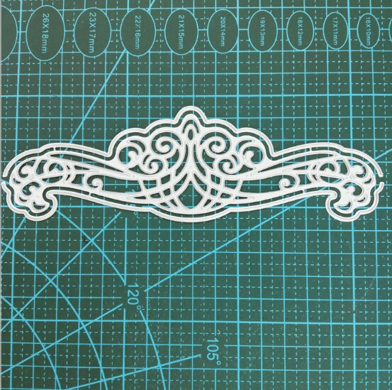 Wave Edge Die Cuts for Card Making Scrapbooking Dies Metal Wedding Couple Cutting Dies Craft Border Dies