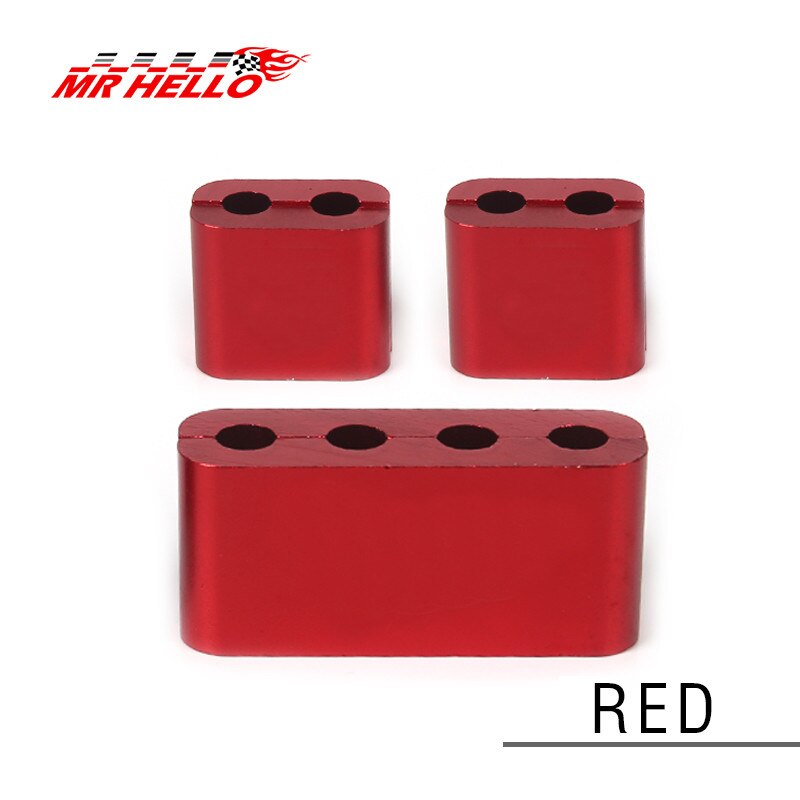 3 piezas jdm spw con contraseña para bujías de coche, separador de cables eléctricos, abrazadera para cable de encendido, clip decorativo para coche.: Rojo
