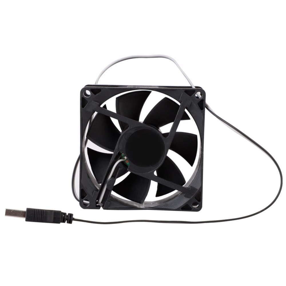 5V 80mm Computer Fan Portable USB Cooler Small PC CPU Cooling Computer Components Cooling Accessories Low Noise