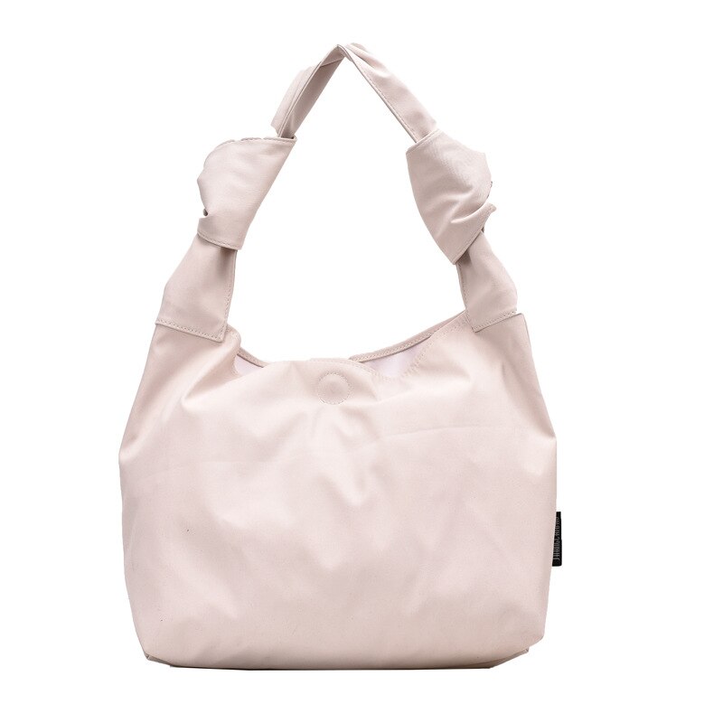 Sac à main hobos simple pour femmes, fourre-tout en nylon, sacs à bandoulière coréens, grands, grande capacité, blanc/bleu/vert,