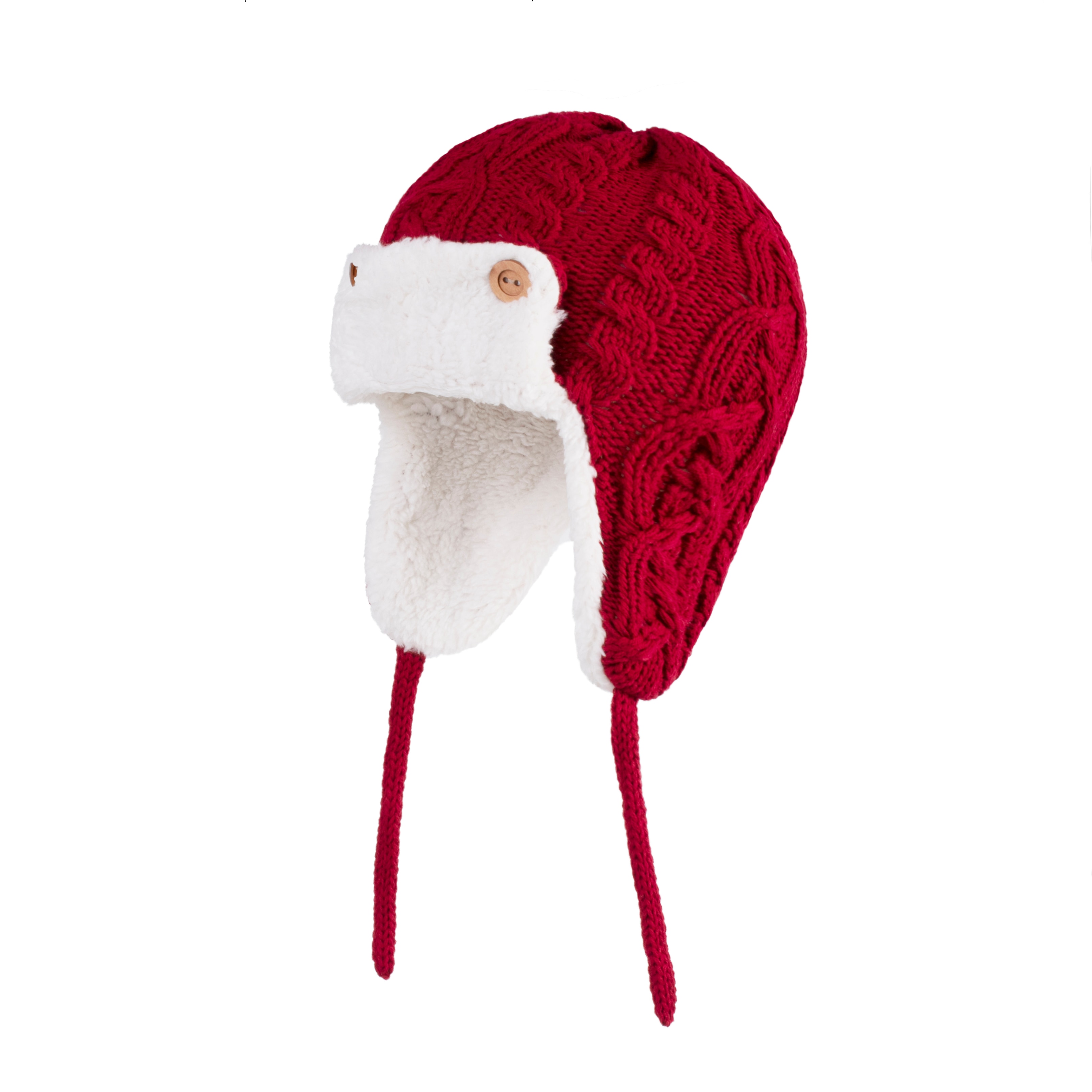 Connectyle peuter baby jongens wintermuts fleece gevoerd oorkleppen gebreide kabel warme schedel dagelijkse muts mutsen voor meisjes