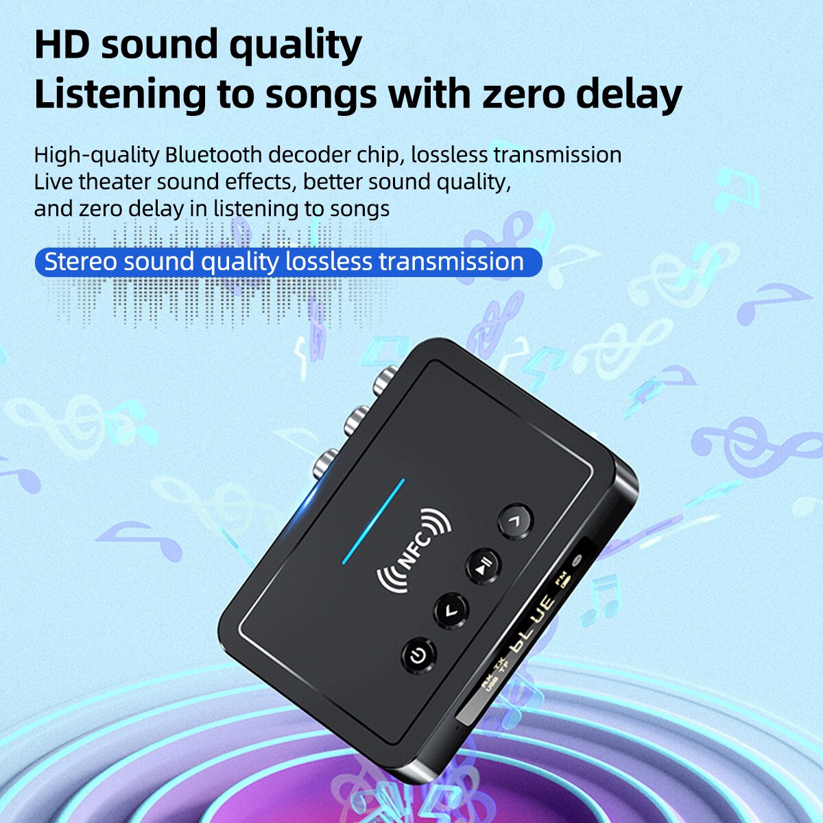 Receptor Bluetooth RCA 5,0 aptX LL 3,5mm Jack Aux adaptador inalámbrico música para TV coche RCA Bluetooth 5,0 transmisor receptor de Audio