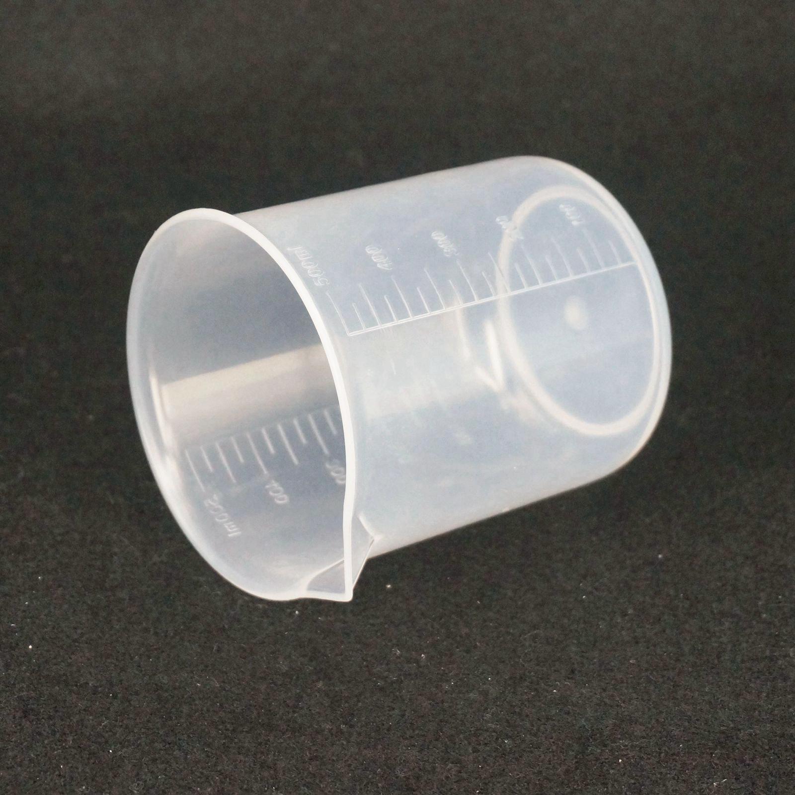 Recipiente de laboratorio de plástico de polipropileno PP de 5 uds. De 500ml para cocina con caño