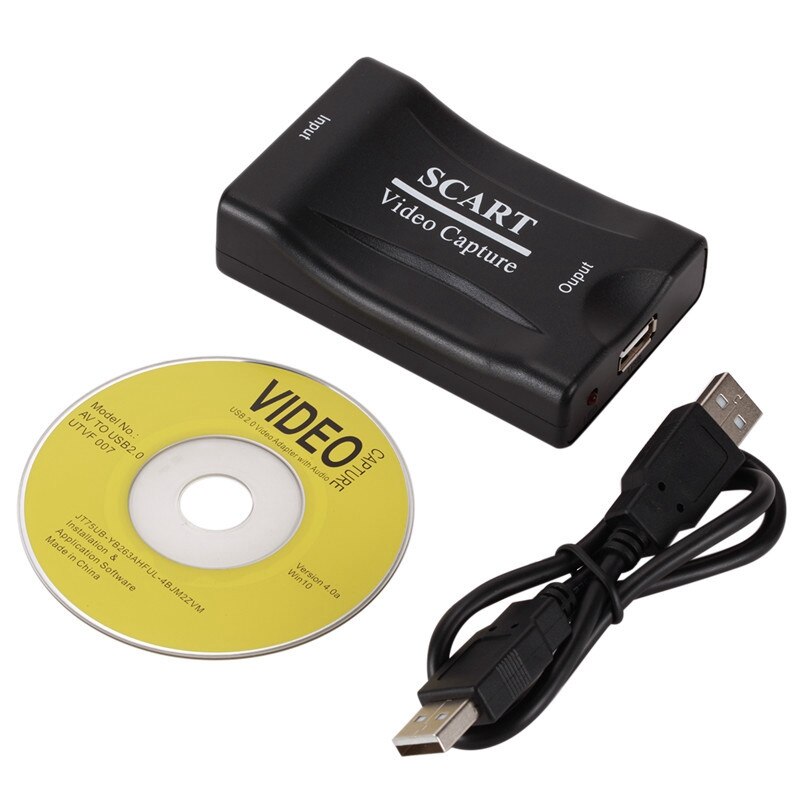 Carte d'acquisition SCART pour jeu vidéo, carte d'acquisition, collection d'enregistrement en direct, usb 2.0