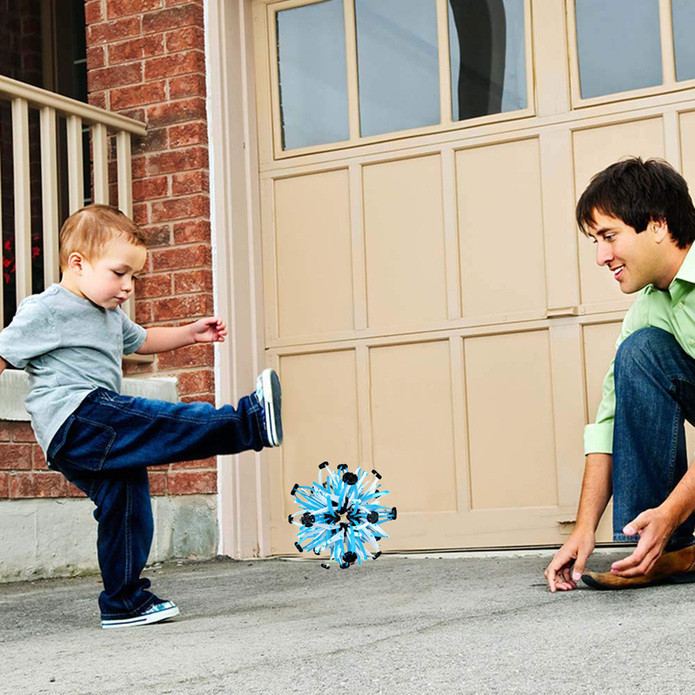Baby Kids Throwing Ball Shrinking Ball Sphere Toy kindergarten telescopic Expanding Ball Toys for Children Adults