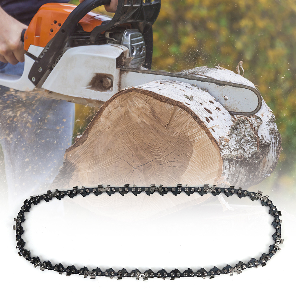 12 Inch Metal Chainsaw Chain 22 Teeth 45 Drive Replacement Chainsaw Saw Chain 3/8" LP Mini Guide Saws Electric Saw Accessories