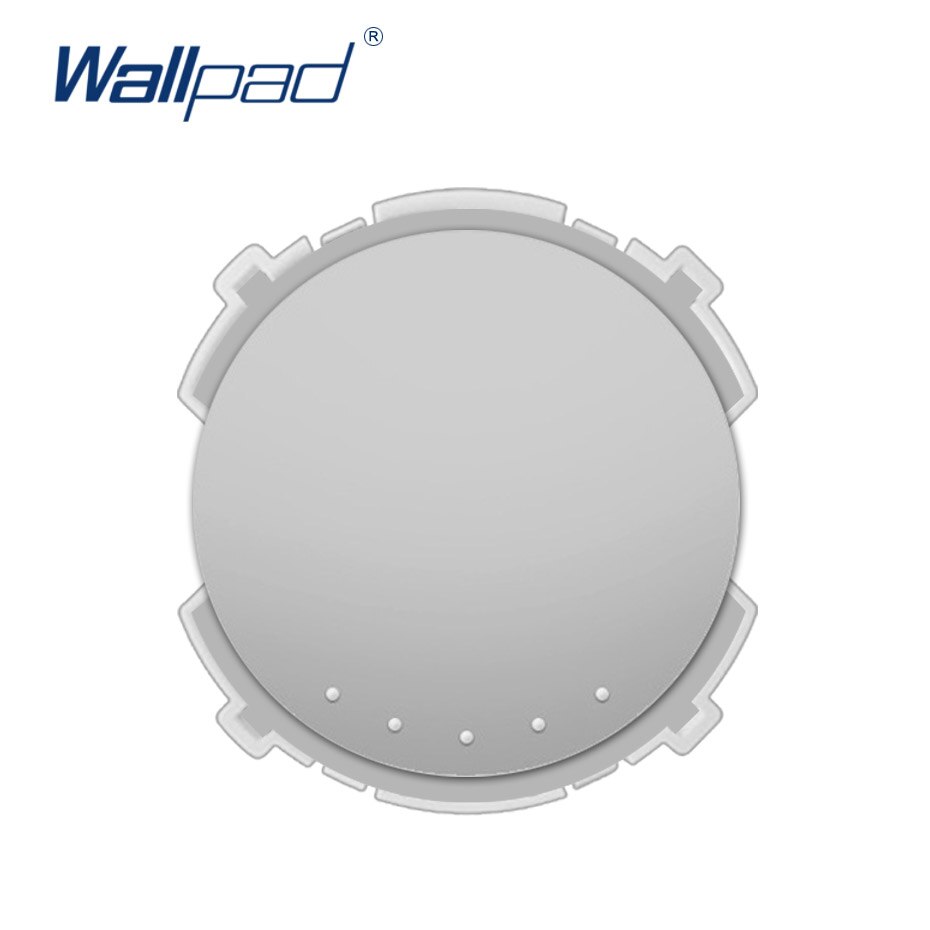 Wallpad 1 Gang Reset Wall Light Switch Function Key Only Free Combination: Gray