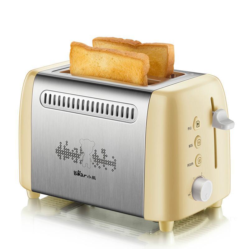 Rustfrit stål 6- skive brødrister hjem brød maker med 6 driftstilstand 680w morgenmad toast maskine dobbeltsidet bagning