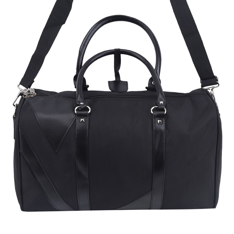 LKEEP Weekend Bag Nylon Travel Bag Men Overnight Duffle Bag Waterproof Cabin Luggage Travel Big Tote Crossbody Gym Bag
