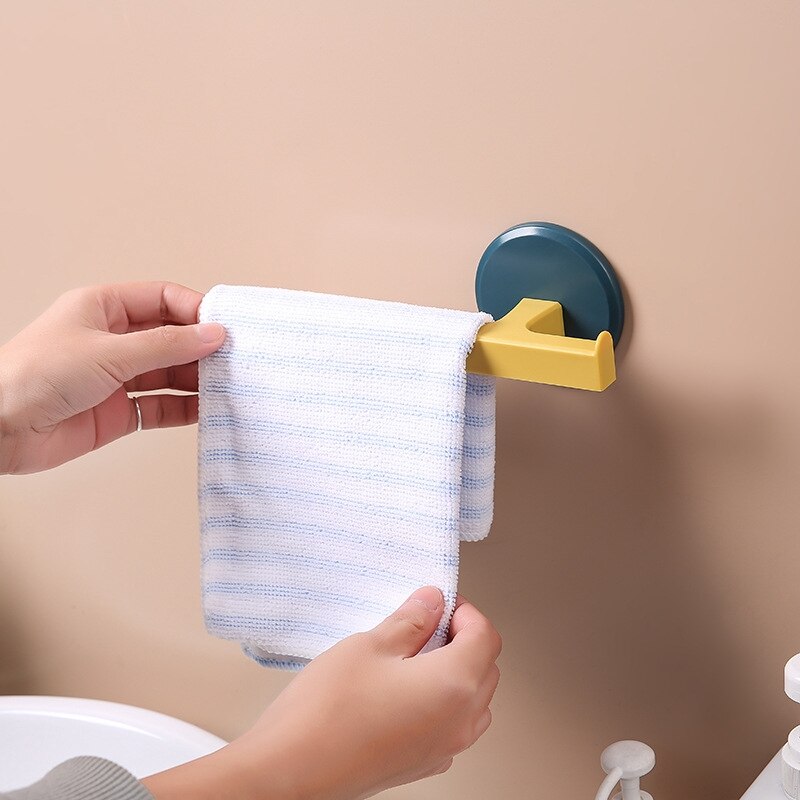 Toalleros autoadhesivos, soporte montado en la pared, colgador de toallas para baño, barras de toalla, estante, soporte de rollo, gancho colgante