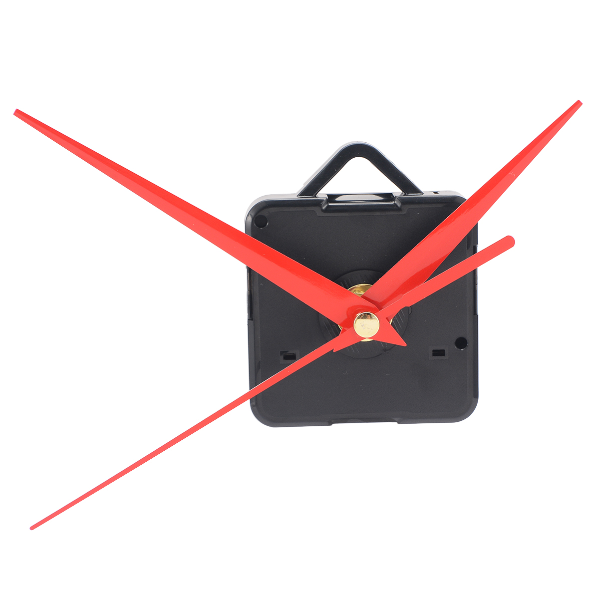 Mayitr Wall Clock DIY Repair Tool Red Hands Quartz Clock Movement Mechanism Parts Kit Replacement Essential Tools