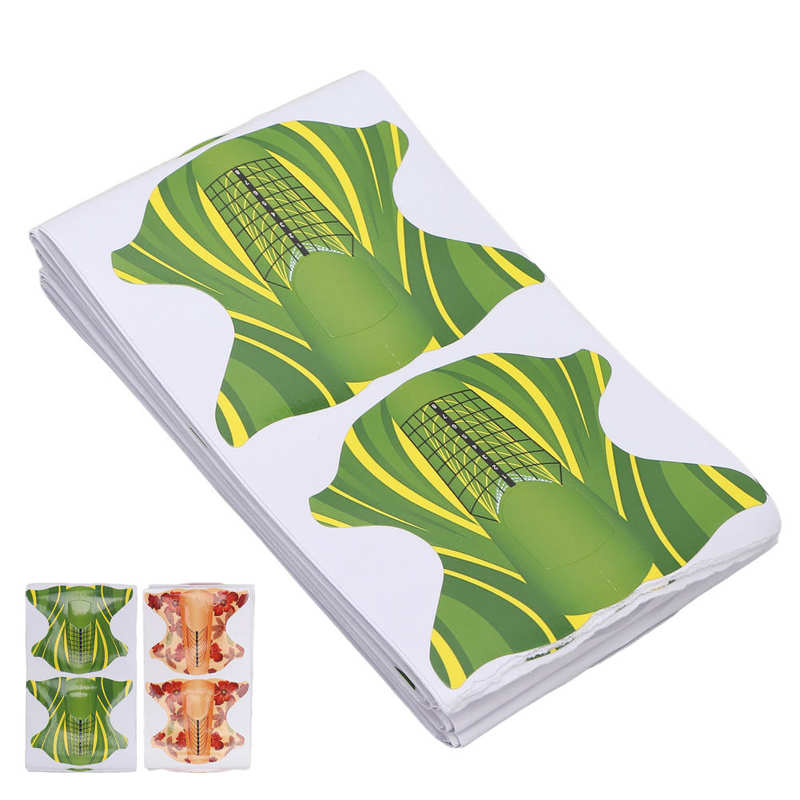 Nail Guide Form Eco Friendly Length Mark Compact Portable Nail Art Form for Home for Nail Artist for Nail Salon