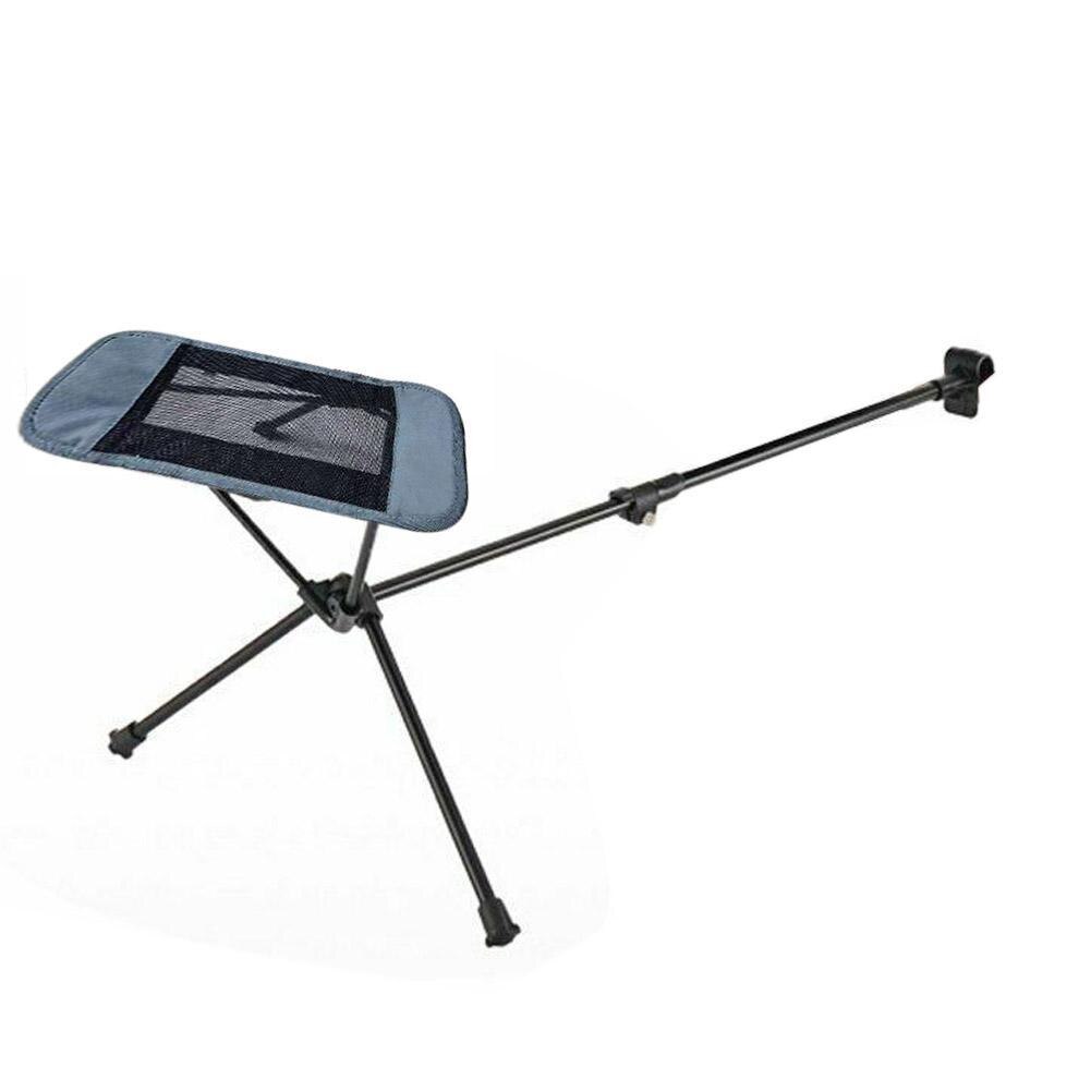 1pcs Camping Chair Retractable Footrest Portable Foot Rest Folding Connectable Chair Rest Backpack Beach Fishing Outdoor Chairs