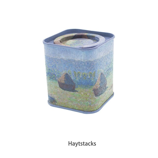 Square Tin Can Empty Cube Tin Box Storage Container kit for Tea Coffee Herb Candy Chocolate Sugar Spices and Crafts: 7