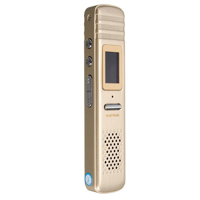 8Gb Voice Recorder Stereo Opname Digitale Voice Recorder Draagbare MP3 Speler Drive Grabadora De Voz