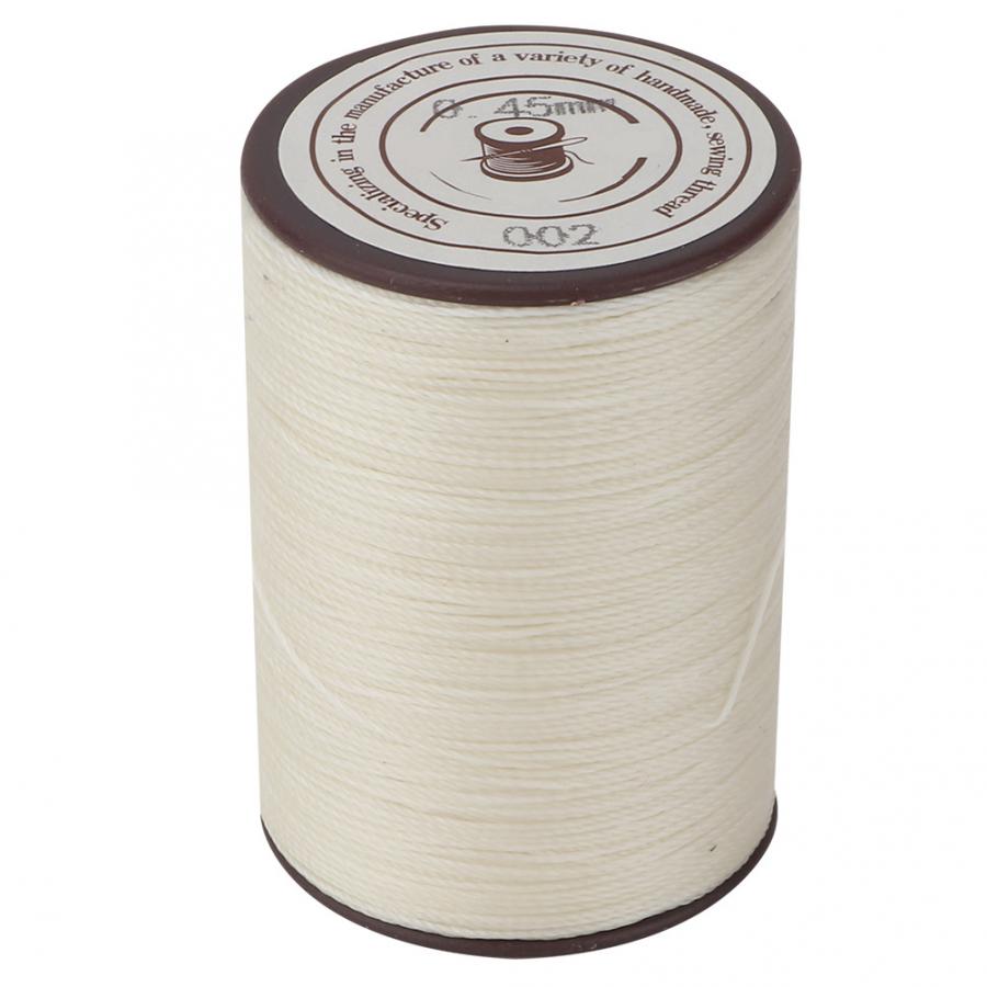 0,45mm 160m/rollen Gewachste Faden Leder NäHenne Wachs Schnur Handarbeit betroffen Handwerk Wachs Gewinde dauerhaft DIY NäHenne themen: Beige