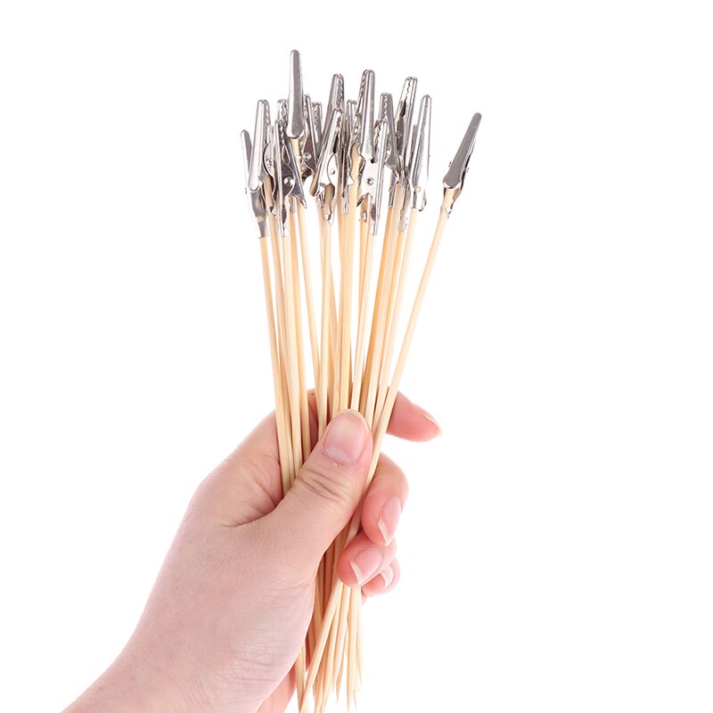 20Pcs Painting Stand Alligator Clip Stick Modeling Tool for Airbrush Model Part