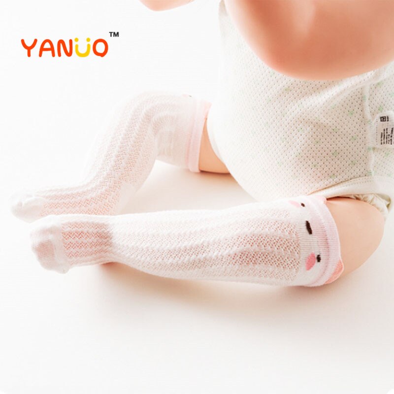 Ultratynde søde dyr strømpe til oy piger benvarmere baby myggesikre strømper børn sokker tegneserie åndbar strømpe