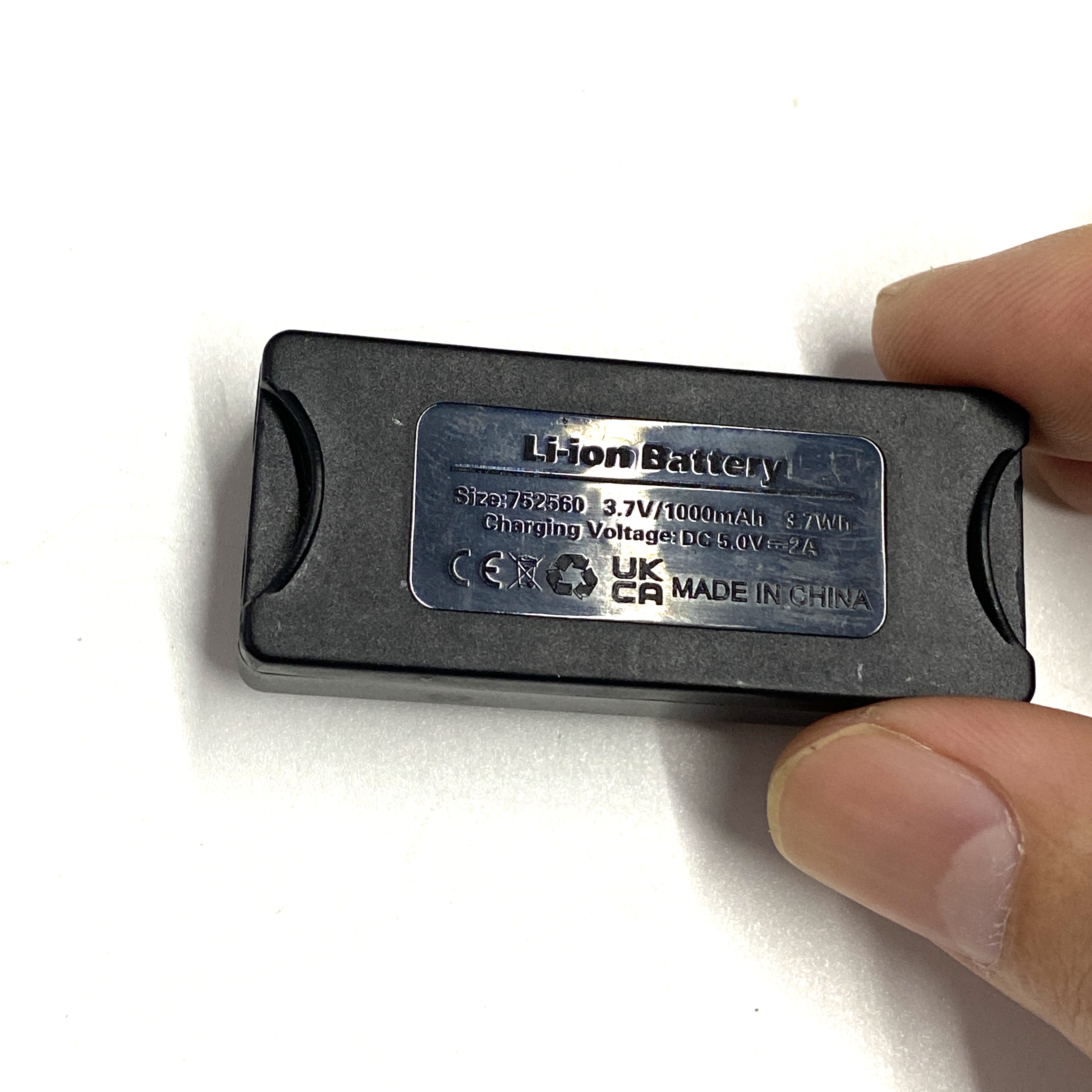 3.7V 1000Mah Batterij Voor 4d-v27 Schuimzweefvliegtuig 4drc V27 Rc Vliegtuig Batterijen Accessoires