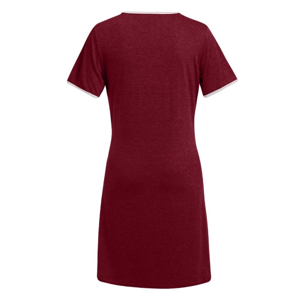 Maternity Dresses Nursing Breastfeeding Dress Short Sleeve Clothes For Pregnant Women Summer Casual Maternity Premama Dress