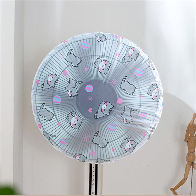 Funda protectora para ventilador eléctrico de verano, protector para ventilador resistente al agua, lavable, 50/45CM: Color 3 / S-about 45x23cm