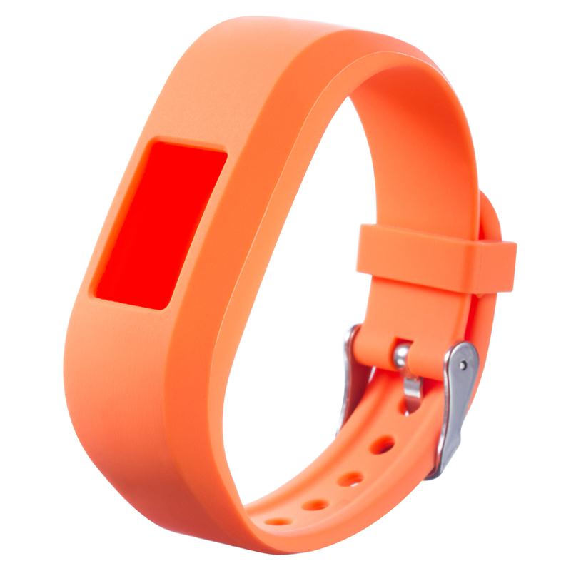 Per Vivofit JR cinturino cinturino cinturino di ricambio in Silicone per Garmin VivofitJR 2/JR2 Smart Wristband cinturini sportivi per bambini: Orange