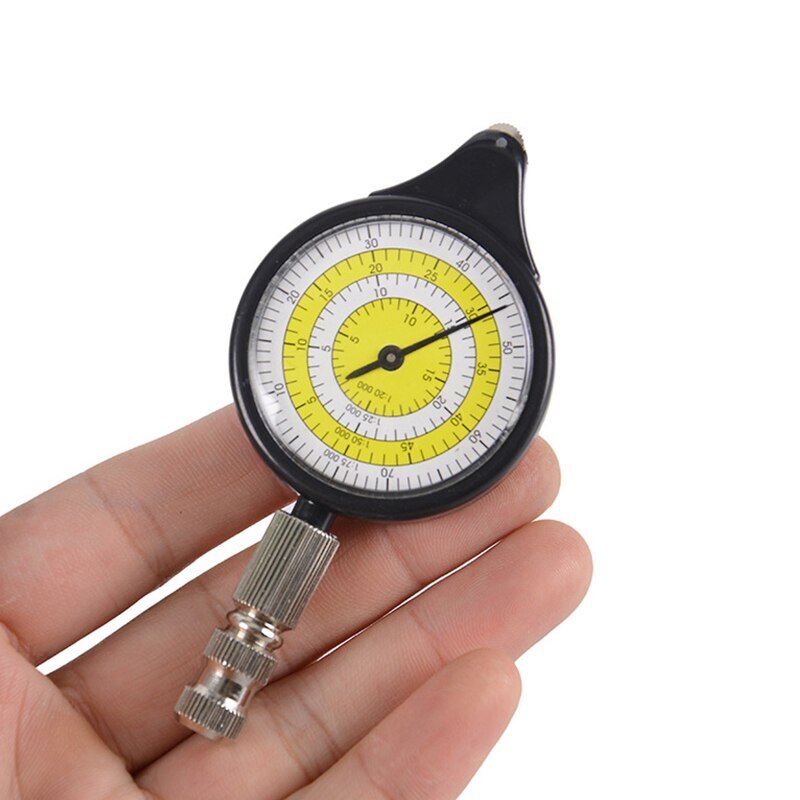 Map Multifunction Curvimeter Map Measuring Gauge Portable Durable Outdoor Climbing Hiking Device