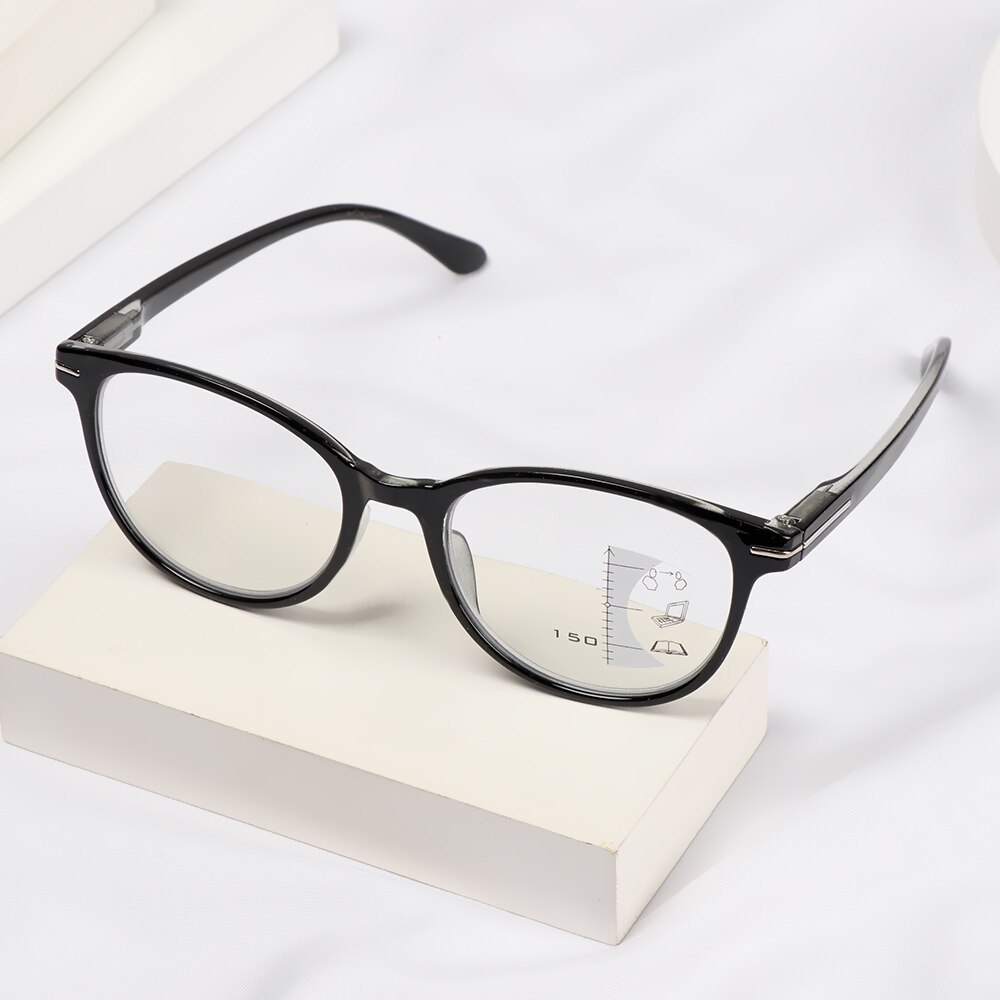 Unisex Presbyopia Glasses Blue Light Blocking Progressive Multifocal Men Women Computer Vision Care Readers Eyeglasses