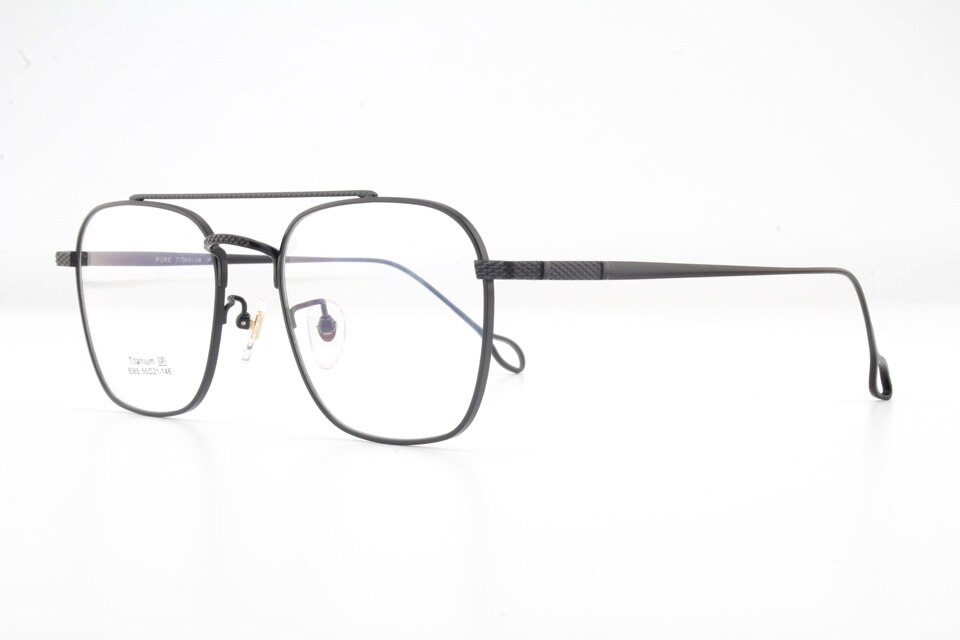 HPIRME Transparente Brille Für Damen, Große übergroße Quadratische Brillenfassungen, Brillen Für Herren, 10, Einheitsgröße