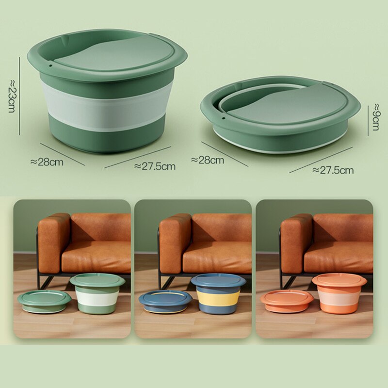 ! Vouwen Voet Inweken Emmer Kan Massage Vat Gezondheid Inweken Voet Bassin Kan Gegaste Door Kalf Voet Voet Wastafel