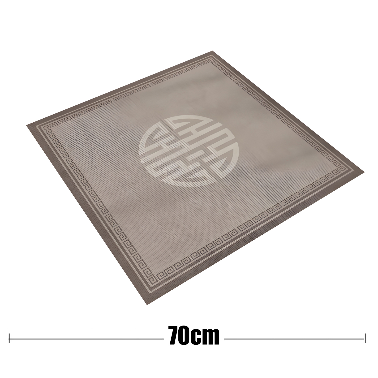 60/70/80 Cm Rubberen Tafel Mat Voor Mahjong Games Grote Multiplayer Game Party Bordspellen Mahjong tafel Mat: Paars